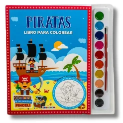 Libro para colorear con acuarelas (varios modelos)