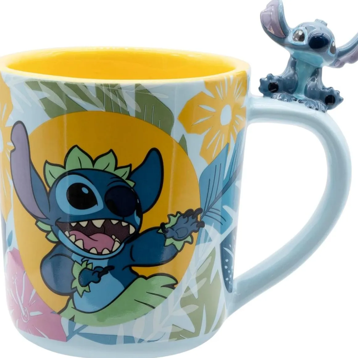 Lilo & Stitch - Taza 3D Hawaiian Stitch 460 ml