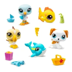 Littlest Pet Shop - Colección 5 figuras con accesorios (varios modelos)