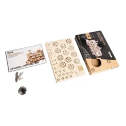 Locomotora - Puzzle de madera 3D