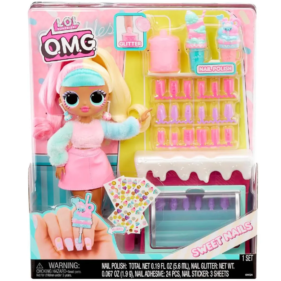 LOL Surprise - OMG Sweet Nails - Candylicious Sprinkles Shop
