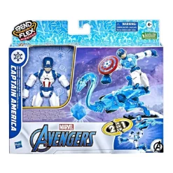 Los Vengadores - Capitan America - Figura Bend and Flex
