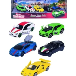Majorette - Pack 5 coches Dream Cars Italy