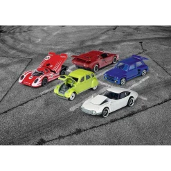 Majorette - Pack de 5 coches vintage coleccionables, modelos y colores surtidos ㅤ