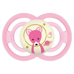 Mam - Chupete Perfect Night silicona brillante +6 meses rosa