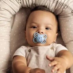 Mam - Chupete Perfect silicona mate 2-6 meses azul