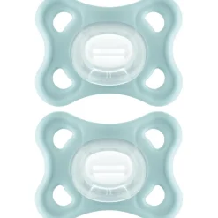Mam - Pack 2 chupetes Comfort Silicona 3-12 meses - Verde