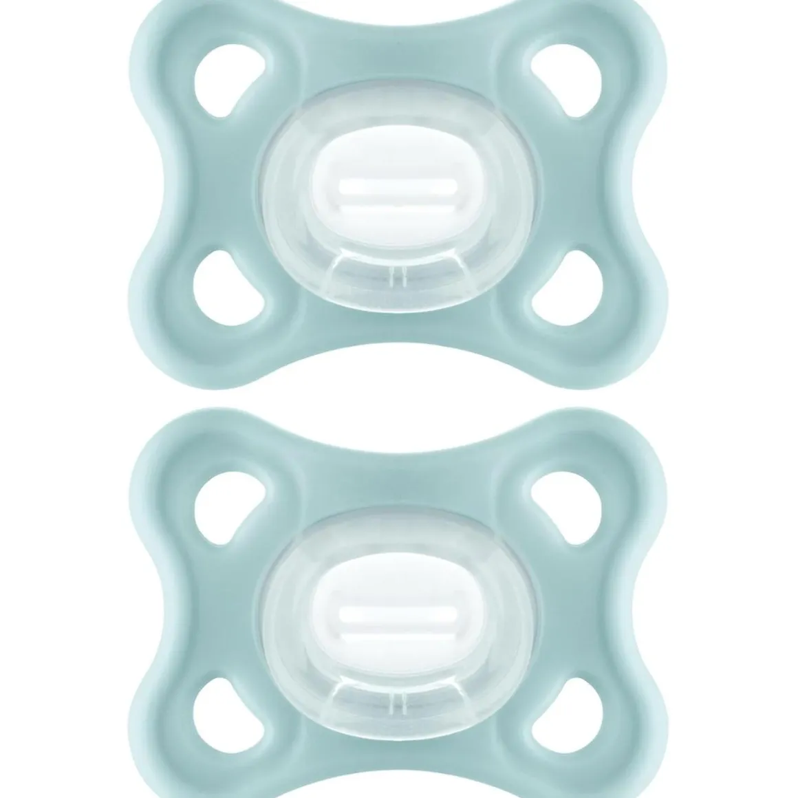 Mam - Pack 2 chupetes Comfort Silicona 3-12 meses - Verde