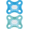 Mam - Pack 2 chupetes Comfort silicona 0-3 meses azul