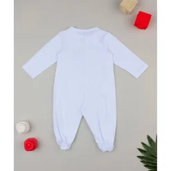 Mameluco unisex blanco con estampado