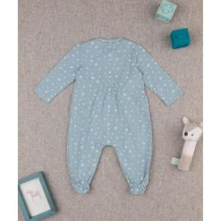 Mameluco verde margaritas para niña