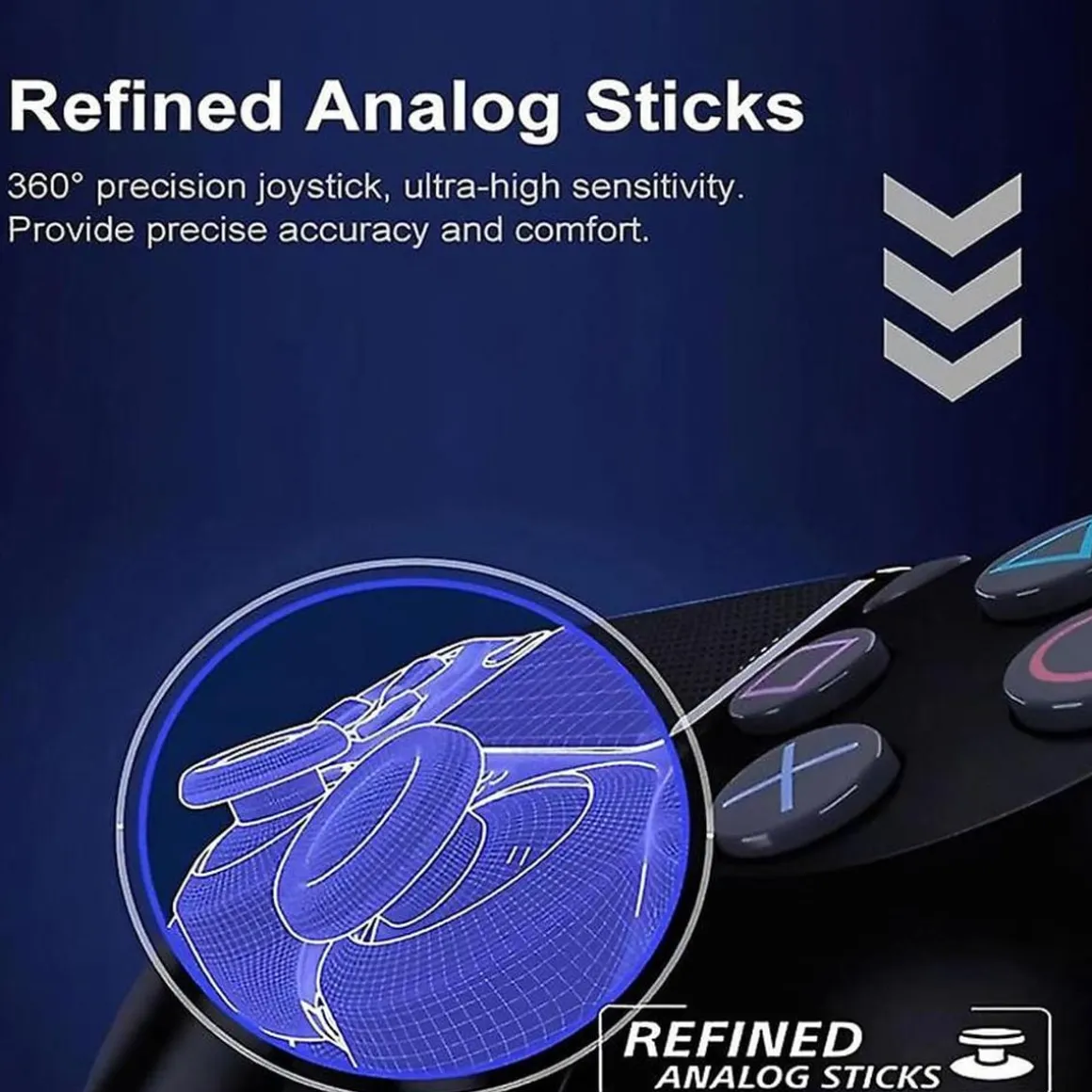 Mando PS4 Verde Militar P4