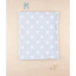 Manta de Cama de Forro Polar Niño Azul