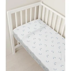 Manta de cuna con estampado de ositos