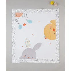 Manta de Cuna en Terciopelo "Baby Smile"