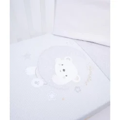 Manta de Cuna Estrellas y Oso