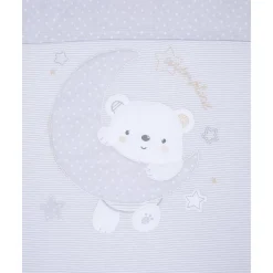 Manta de Cuna Estrellas y Oso