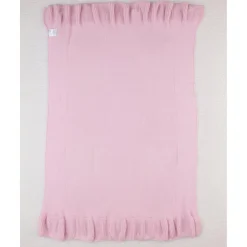 Manta rosa para recién nacida