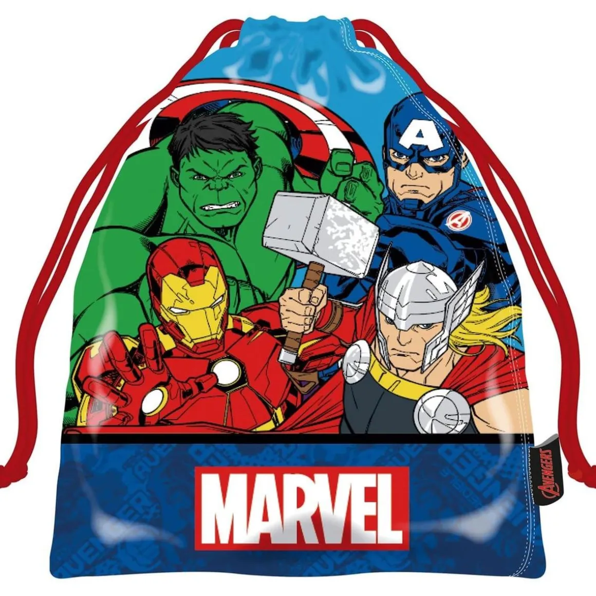 Marvel - Bolsa Merienda 26.5X21.5cm de Vengadores
