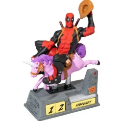 Marvel - Calendario Perpetuo 3D Deadpool Unicornio