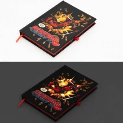 Marvel - Cuaderno A5 con luz Deadpool