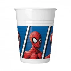 Marvel - Spider-Man - Pack 8 vasos de plástico