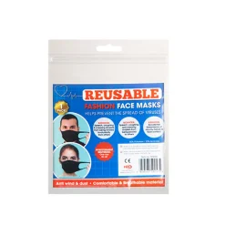 Mascarilla protección de spandex reutilizable 1 ud Azul