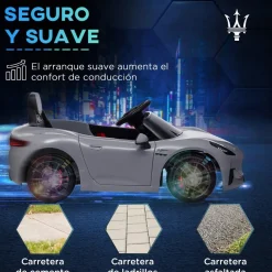 Maserati Gran Turismo Folgore eléctrico Gris