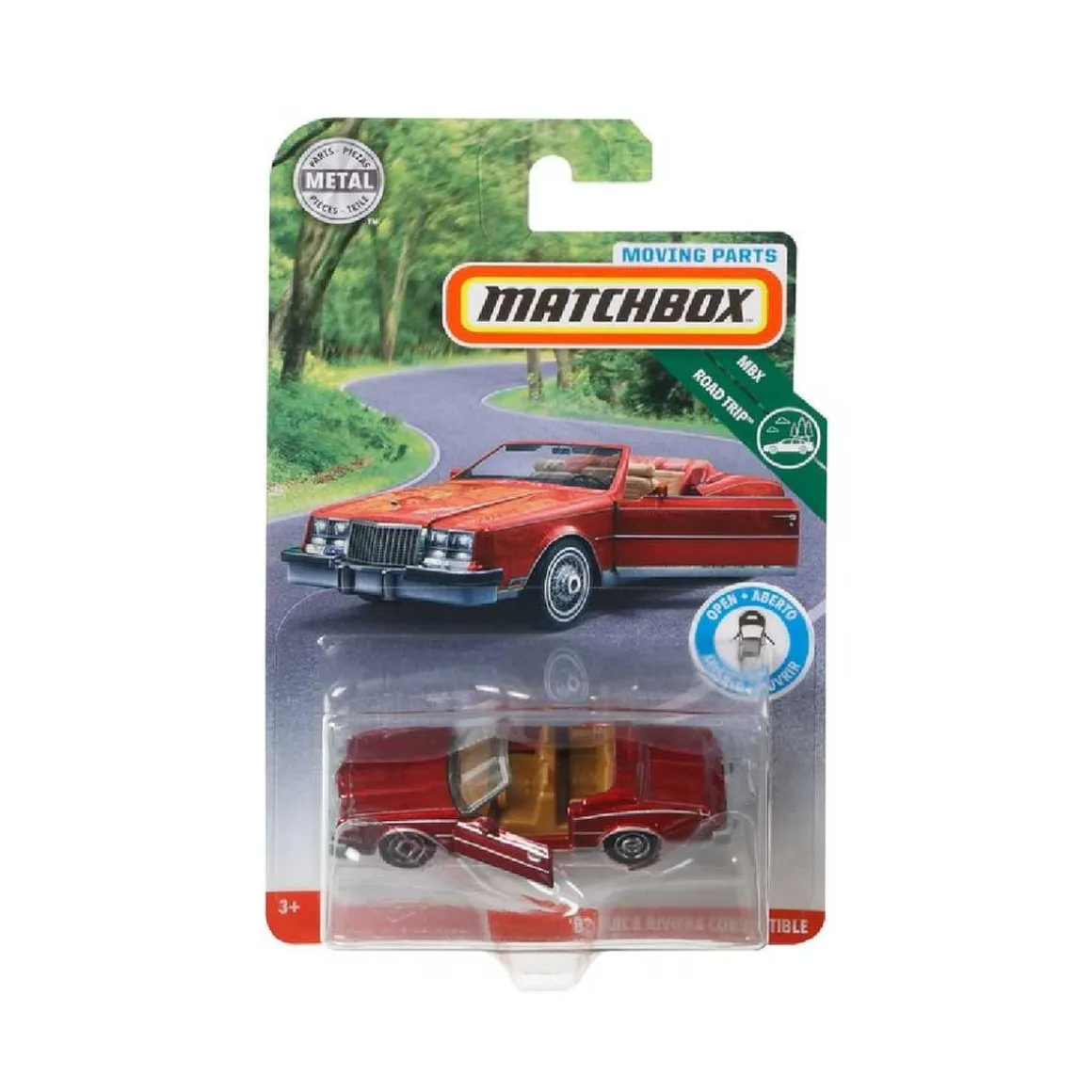 Matchbox - Vehículo con partes móviles (varios modelos)