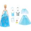 Mattel - Cenicienta - Muñeca Princesa Cenicienta con Accesorios de Moda ㅤ