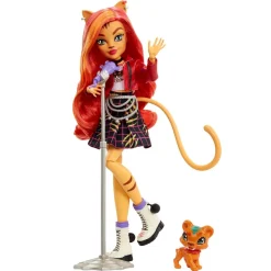 Mattel - Monster High - Muñeca Toralei con Mascota ㅤ