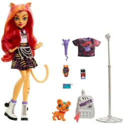 Mattel - Monster High - Muñeca Toralei con Mascota ㅤ