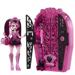 Mattel - Monster High - Muñeca Draculaura Skulltimate con armario y accesorios