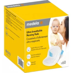 Medela - 60 Discos Absorbentes Ultratranspirables