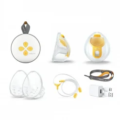 Medela - Extractor de leche doble Swing Maxi manos libres