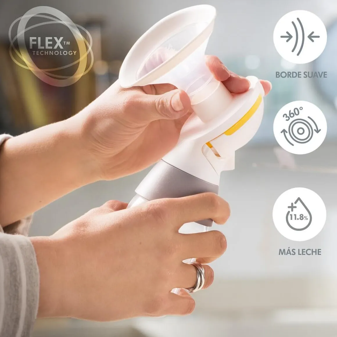 Medela - Sacaleches eléctrico Solo extracción simple