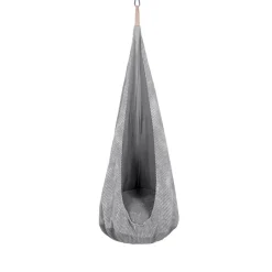 MeowBaby - Columpio Infantil Tipo Capullo Color Gris “Baby Cocoon Swing Grey”