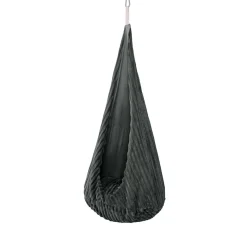 MeowBaby - Columpio Infantil Tipo Capullo Churros Color Verde Pino “Baby Cocoon Swing Pine Forest Green”