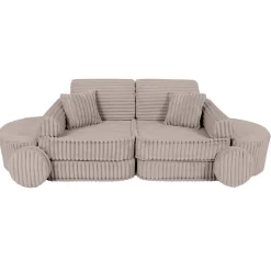 MeowBaby - Sofá Infantil Churros Pocket Max Color Beige Pebble