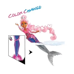 Mermaze Mermaidz - Harmonique - Muñeca sirena, muñeca sirena que cambia de color