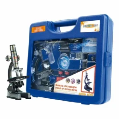 Microplanet - Maletín con microscopio y accesorios