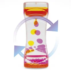 Microplanet - Reloj de gotas de colores en movimiento