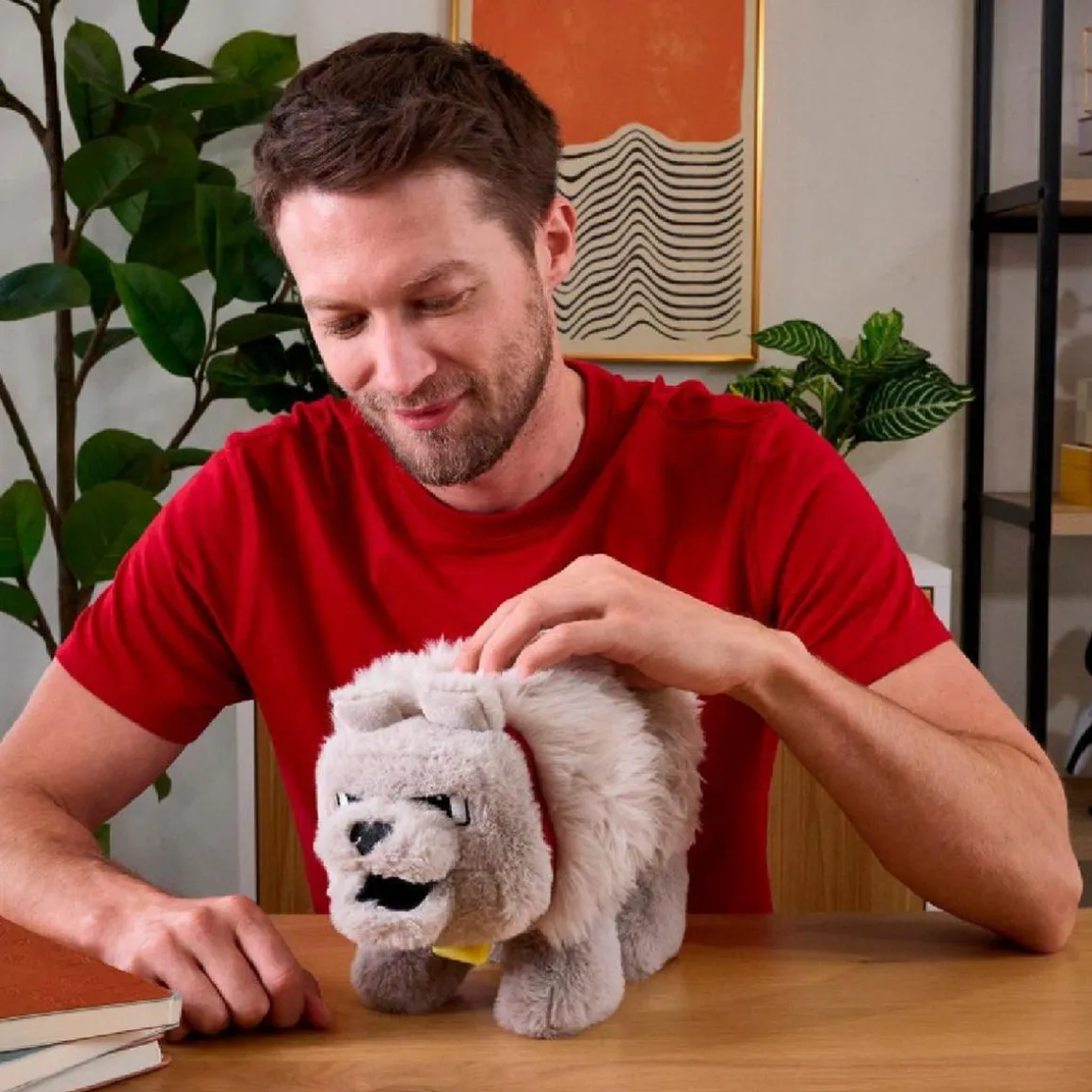 Minecraft - Peluche Dennis el lobo