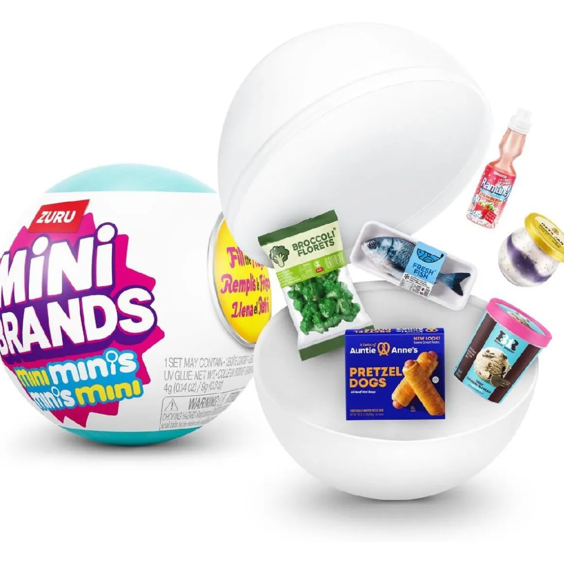 Mini Brands - Mini Minis - Cápsula sorpresa Llena la nevera