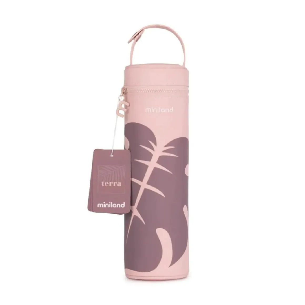 Miniland - Bolsa isotérmica Thermibag Leaves 500ml