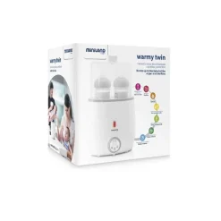 Miniland - Calienta biberones y esterilizador Warmy Twin