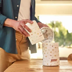 Miniland - Funda térmica Valencia con asa 700 ml Transporte seguro ㅤ