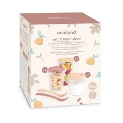 Miniland - Set de 12 herméticos Valencia