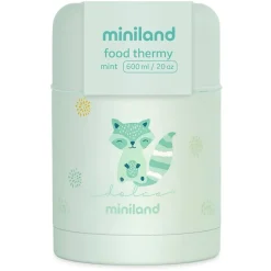 Miniland - Termo para sólidos 600 ml Thermy Mint