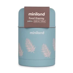 Miniland - Termo para sólidos 600 ml Thermy Palms